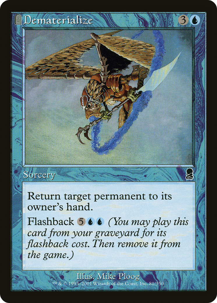 Dematerialize (ODY-081) (Foil)