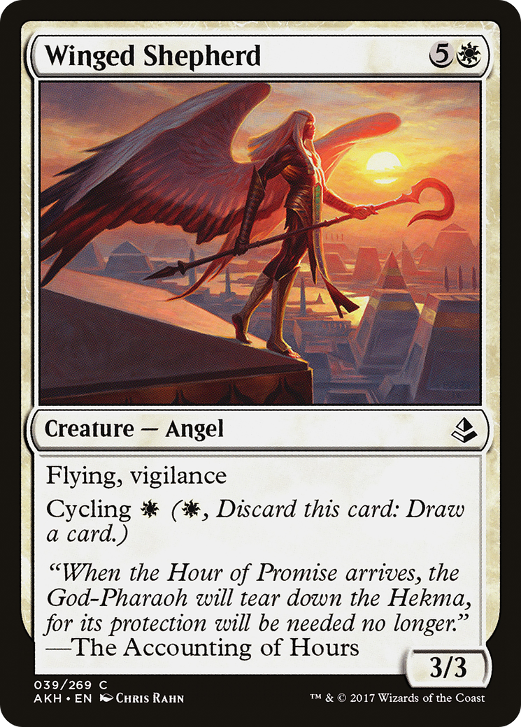 Winged Shepherd (AKH-039) (Foil)