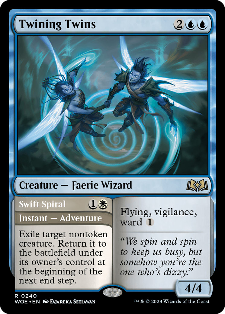 Twining Twins // Swift Spiral (WOE-240) (Foil)