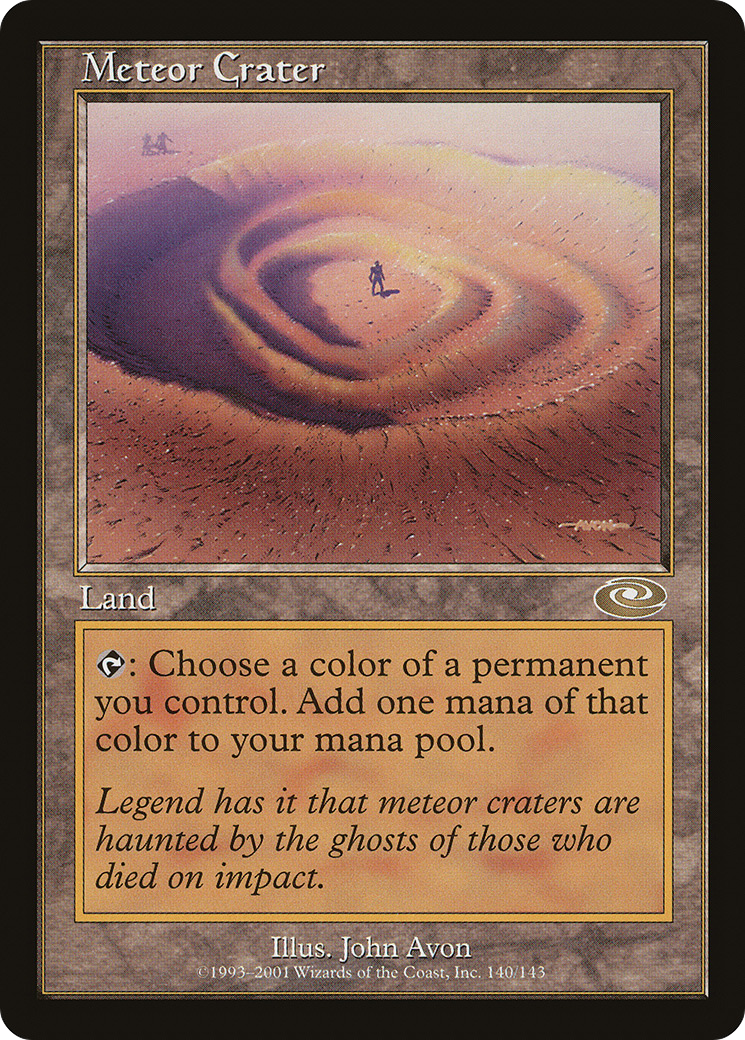 Meteor Crater (PLS-140) (Foil)
