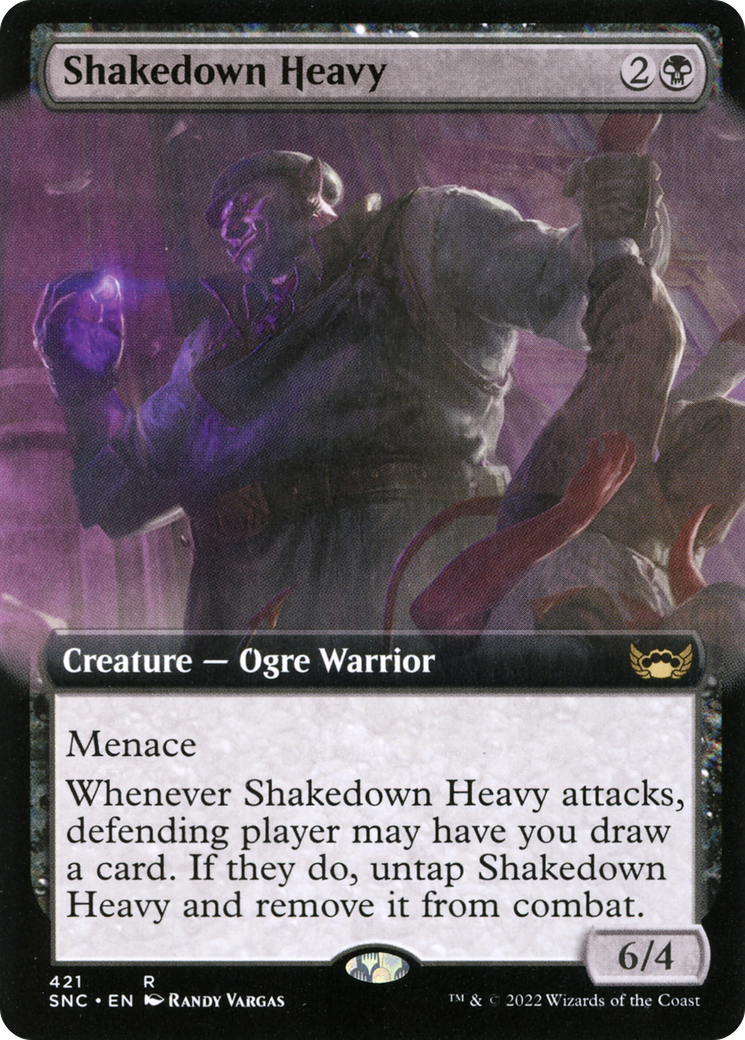 Shakedown Heavy (SNC-421) (Extended Art) (Foil)
