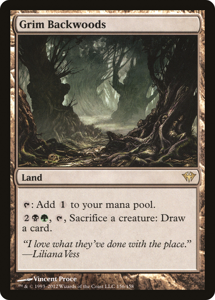 Grim Backwoods (DKA-156) (Foil)