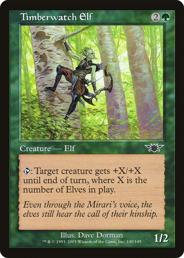 Timberwatch Elf (LGN-140) (Foil)