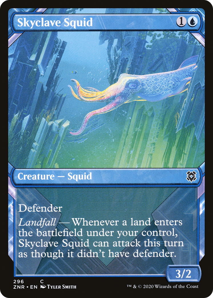 Skyclave Squid (ZNR-296) (Showcase) (Foil)