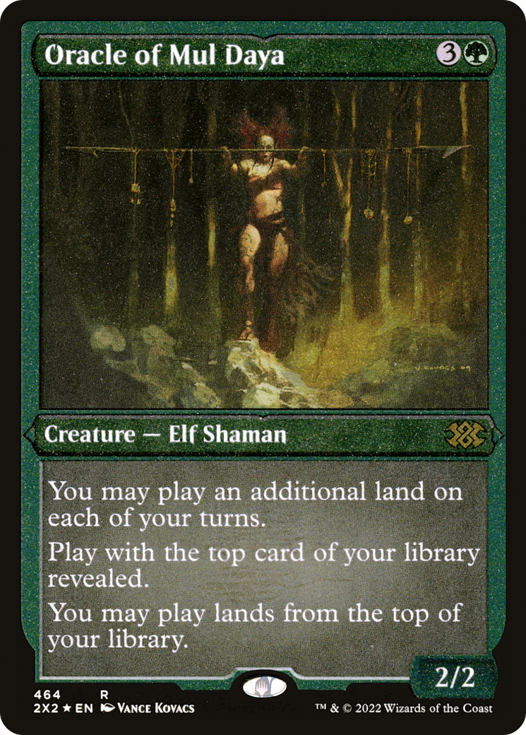 Oracle of Mul Daya (2X2-464) (Etched Foil)