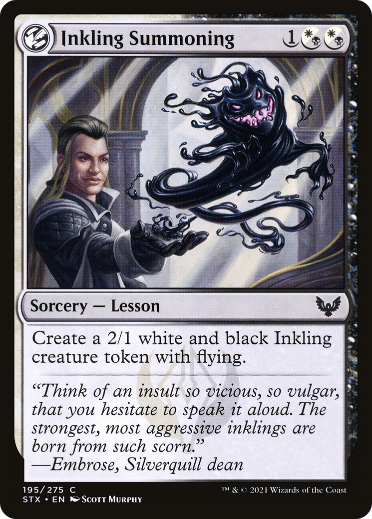 Inkling Summoning (STX-195) (Foil)