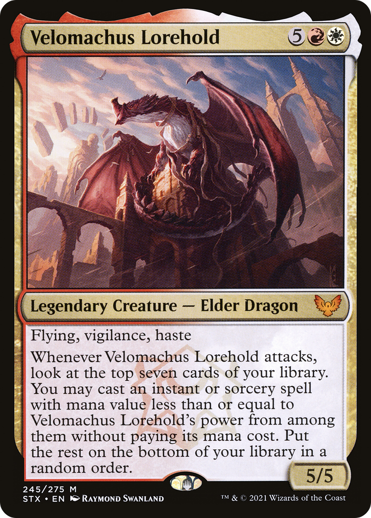 Velomachus Lorehold (STX-245) (Foil)