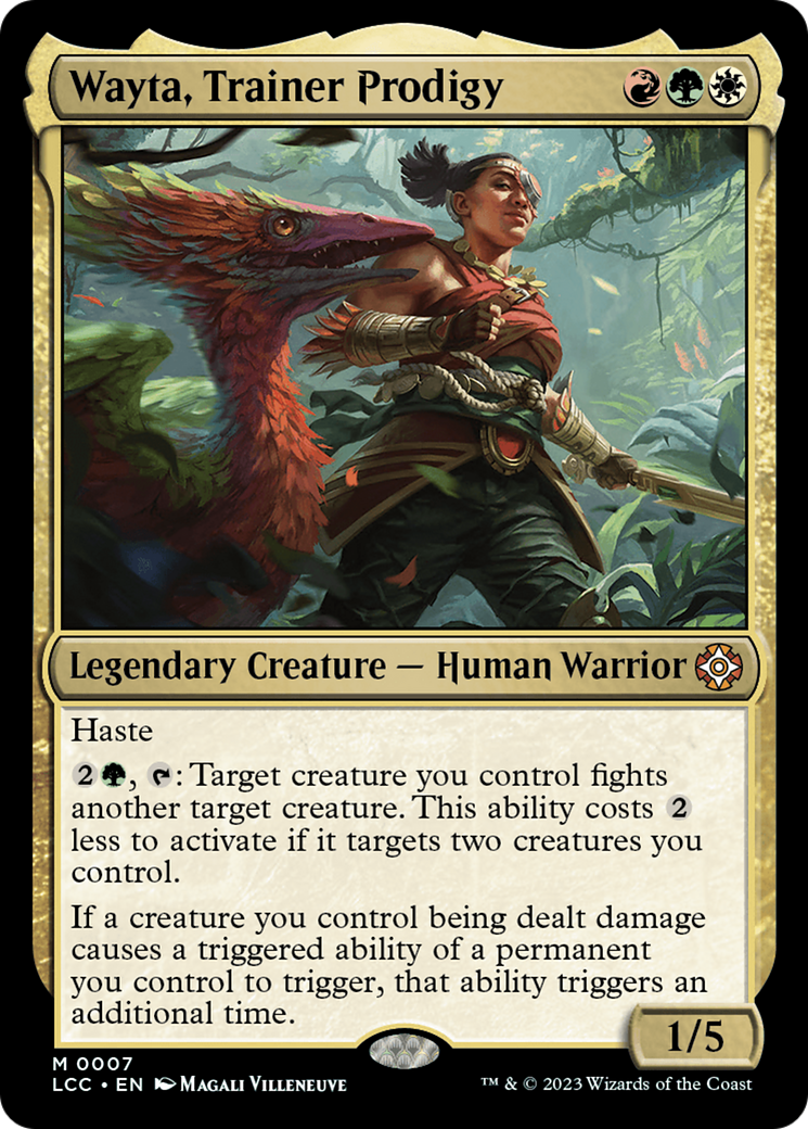 Wayta, Trainer Prodigy (LCC-007)