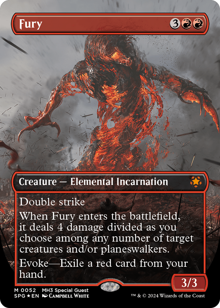 Fury (SPG-052) (Borderless) (Textured Foil)