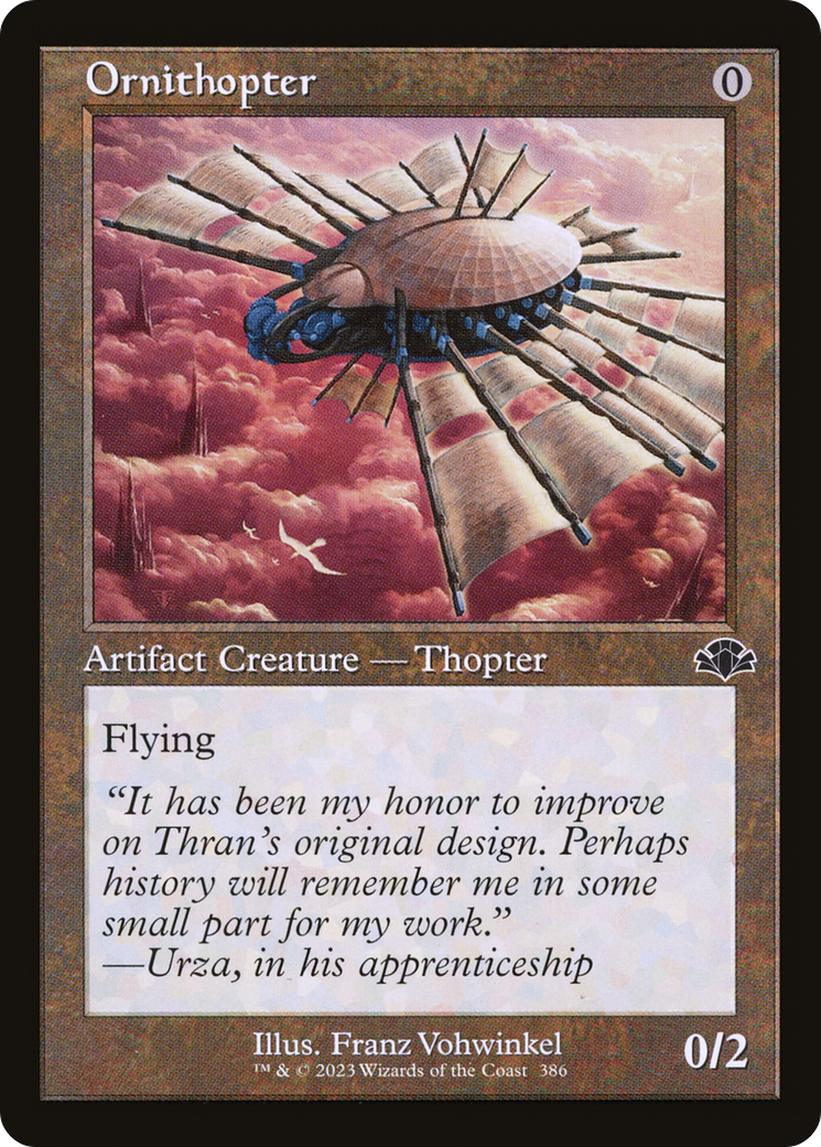 Ornithopter (DMR-386)