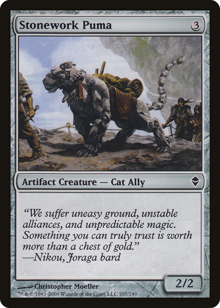 Stonework Puma (ZEN-207) (Foil)
