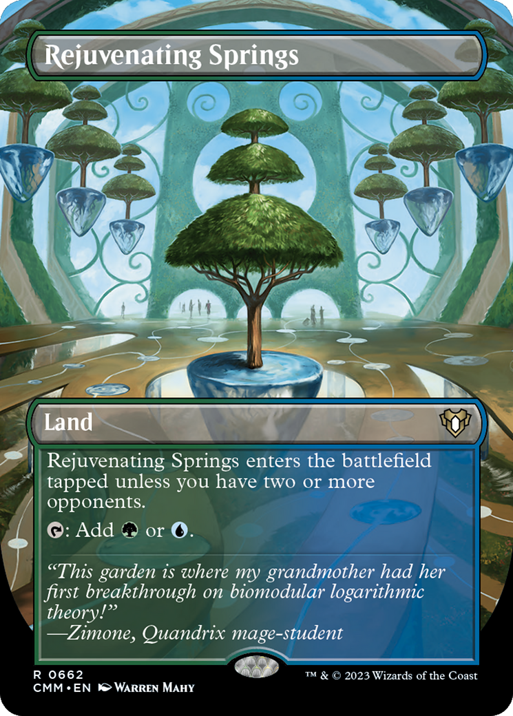 Rejuvenating Springs (CMM-662) (Borderless) (Foil)