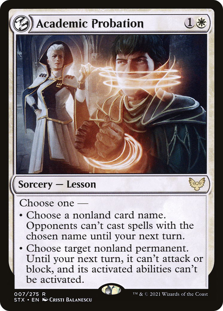 Academic Probation (STX-007)