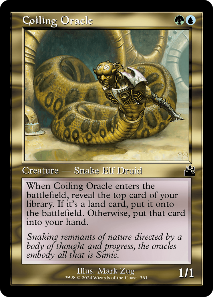 Coiling Oracle (RVR-361) (Foil)
