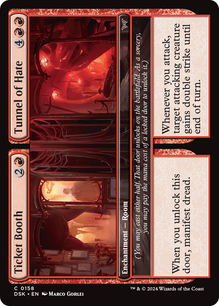 Ticket Booth // Tunnel of Hate (DSK-158) (Foil)