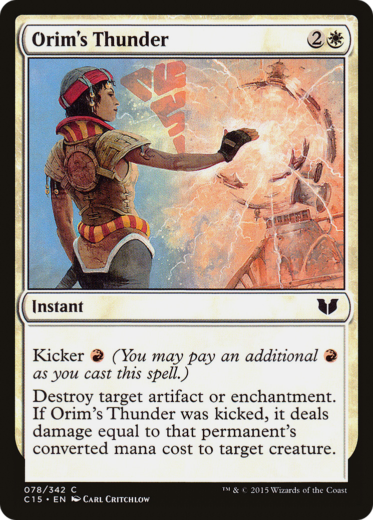 Orim's Thunder (C15-078)