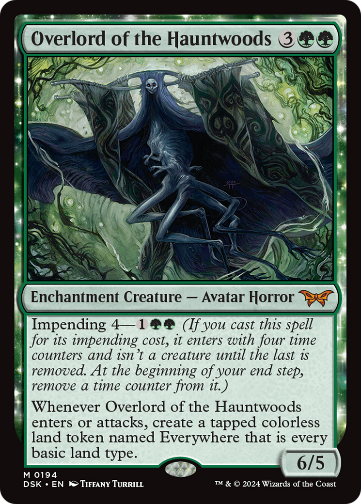 Overlord of the Hauntwoods (DSK-194) (Foil)