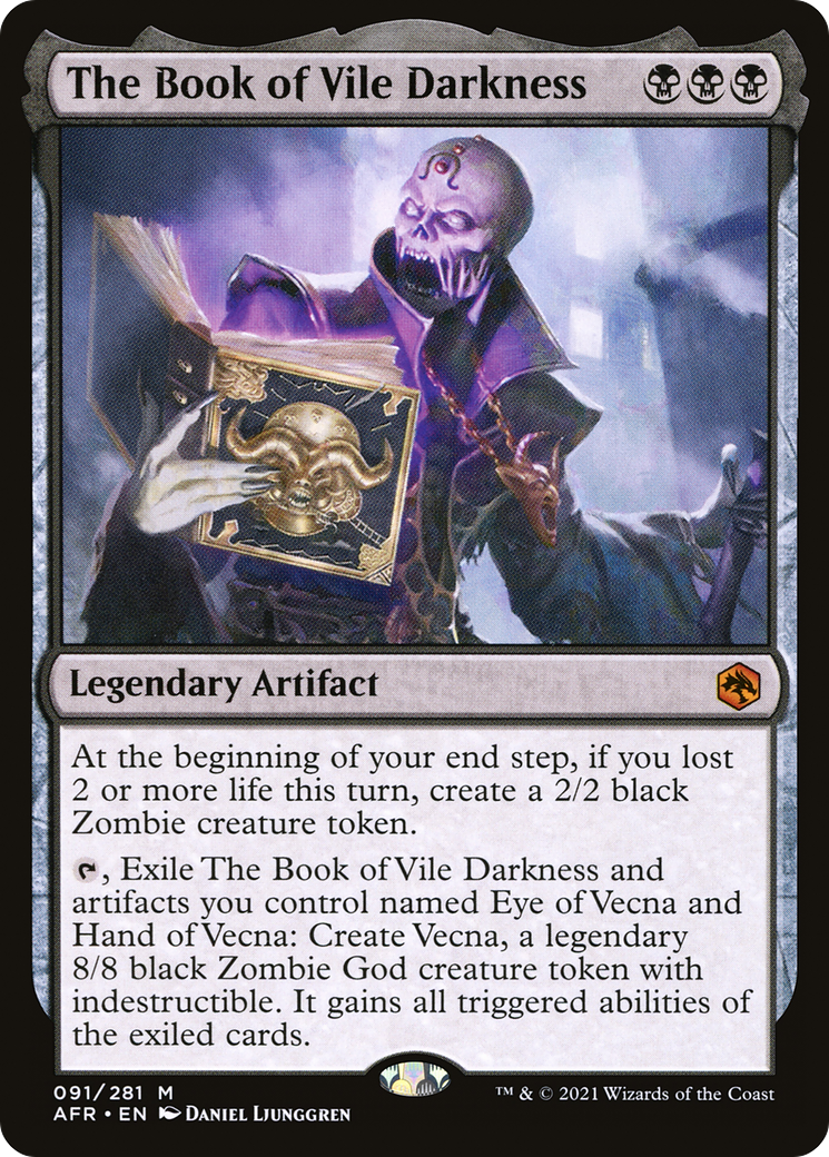 The Book of Vile Darkness (AFR-091) (Foil)