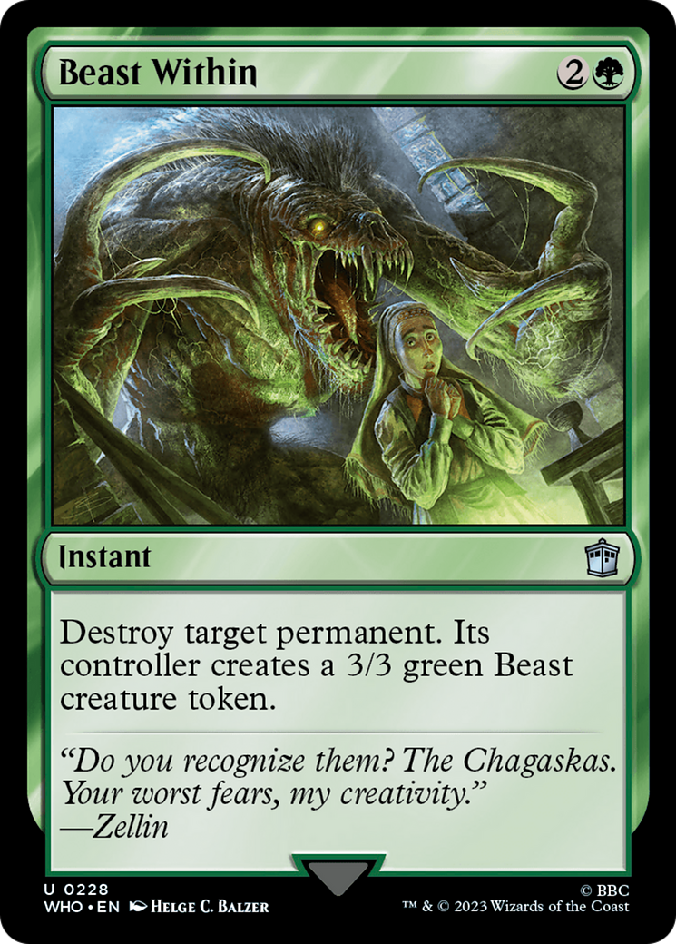 Beast Within (WHO-228) (Foil)