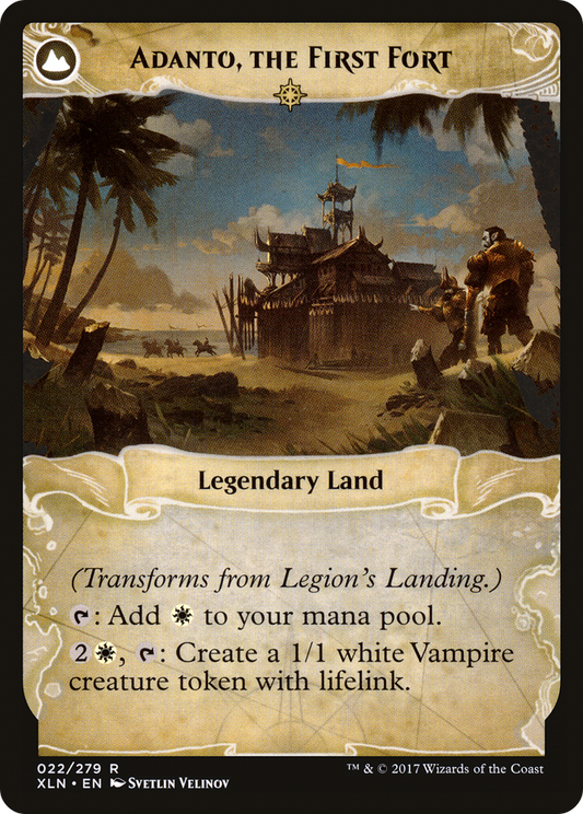 Legion's Landing // Adanto, the First Fort (XLN-022) (Foil)