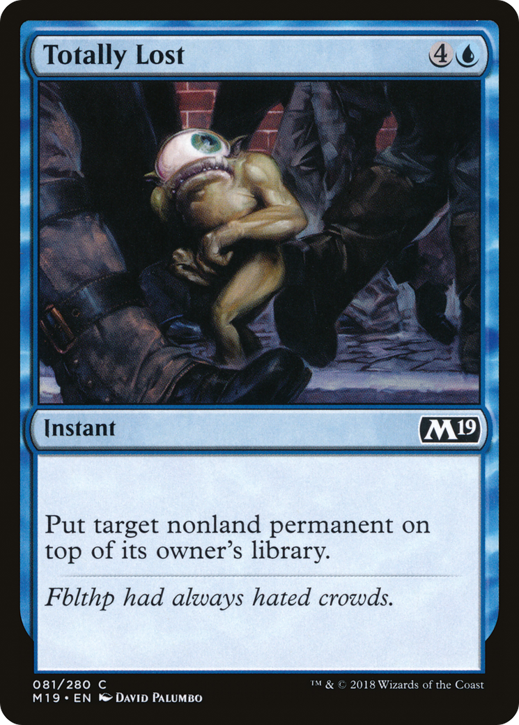Totally Lost (M19-081)