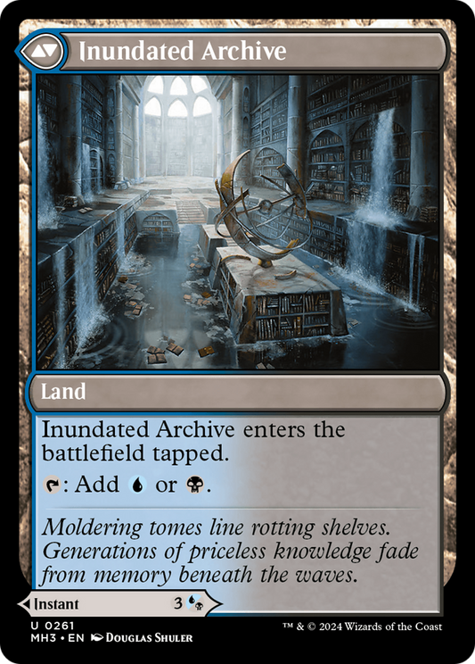 Waterlogged Teachings // Inundated Archive (MH3-261) (Foil)