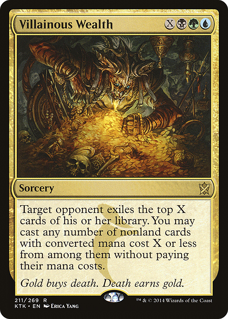 Villainous Wealth (KTK-211) (Foil)