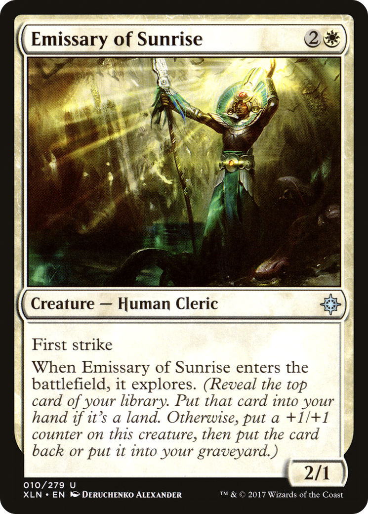Emissary of Sunrise (XLN-010) (Foil)