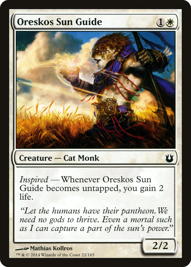 Oreskos Sun Guide (BNG-022) (Foil)