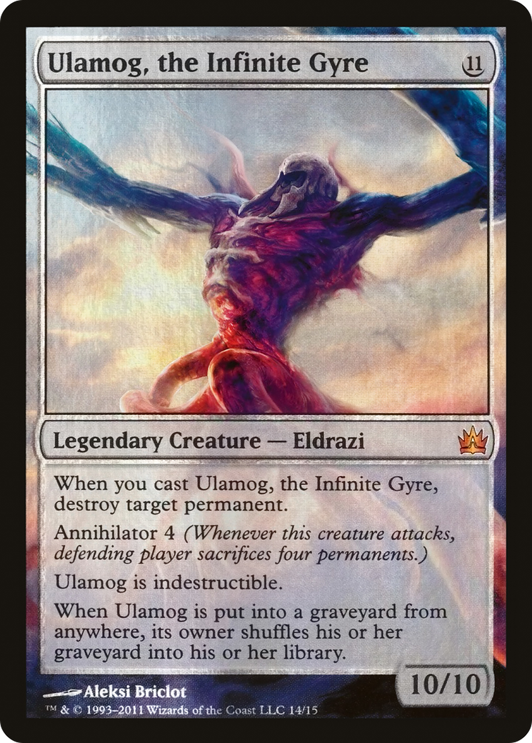 Ulamog, the Infinite Gyre (V11-014) (Foil)