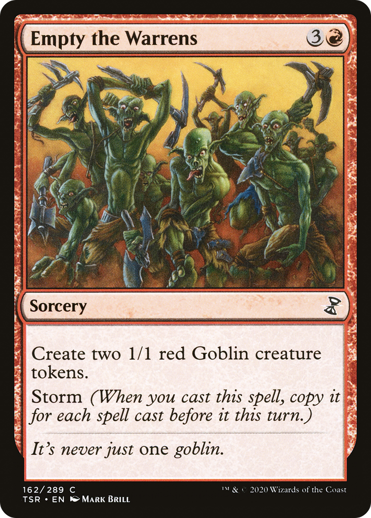 Empty the Warrens (TSR-162) (Foil)