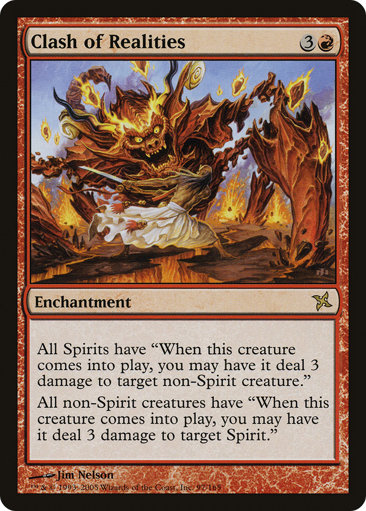 Clash of Realities (BOK-097) (Foil)