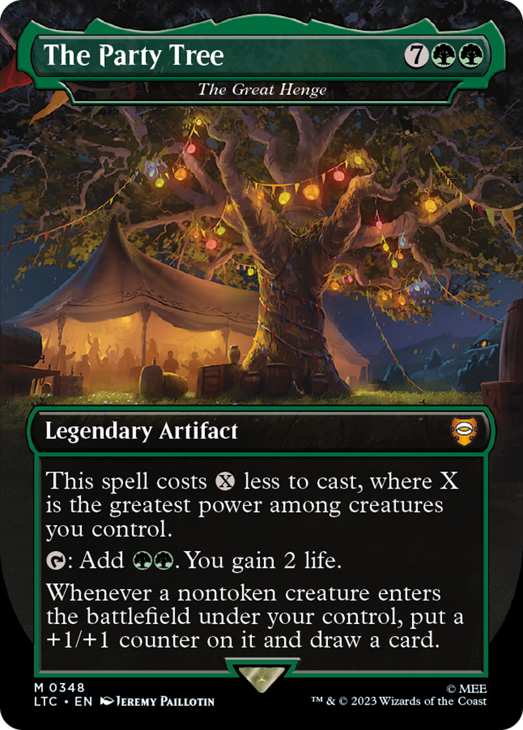 The Party Tree / The Great Henge (LTC-348) (Borderless) (Foil)