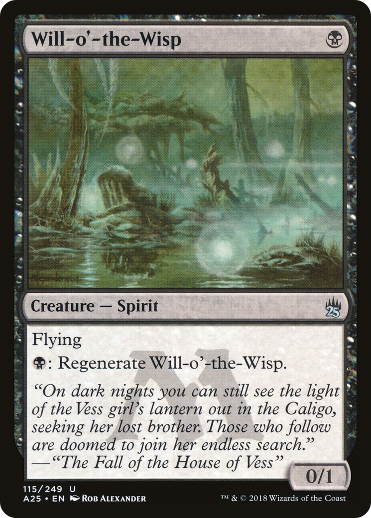 Will-o'-the-Wisp (A25-115) (Foil)