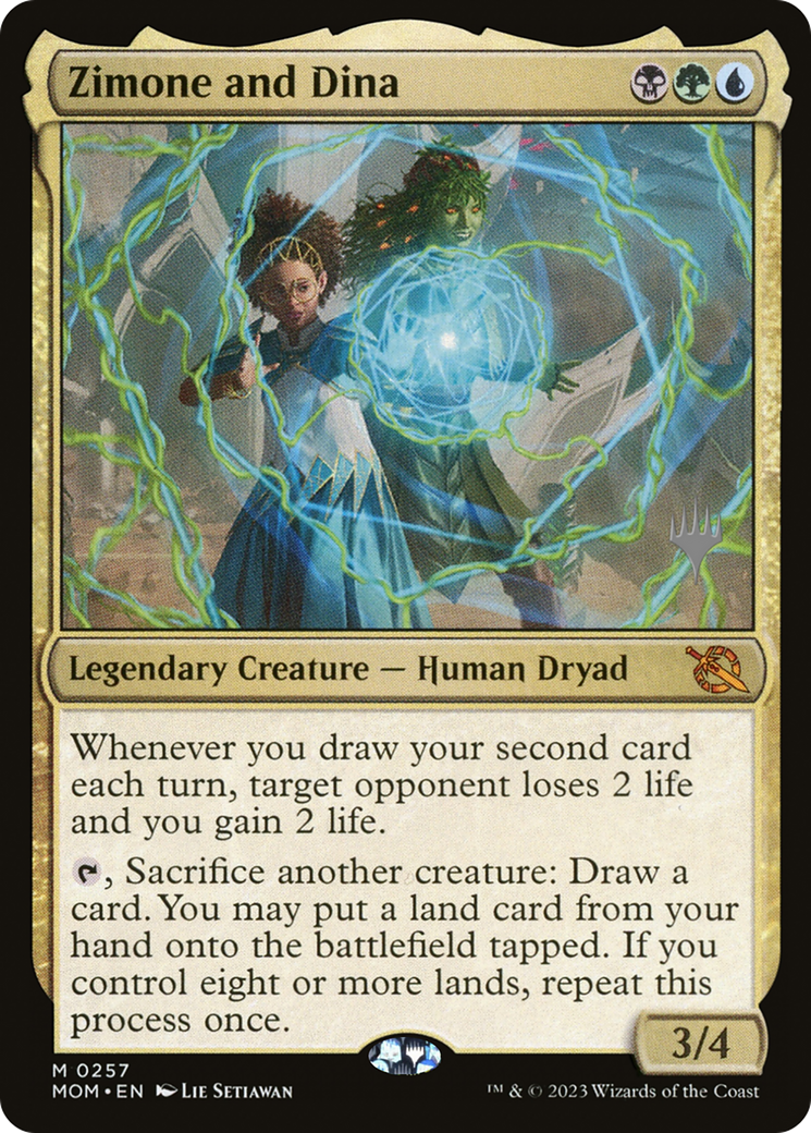 Zimone and Dina (PPMOM-257P) (Foil)