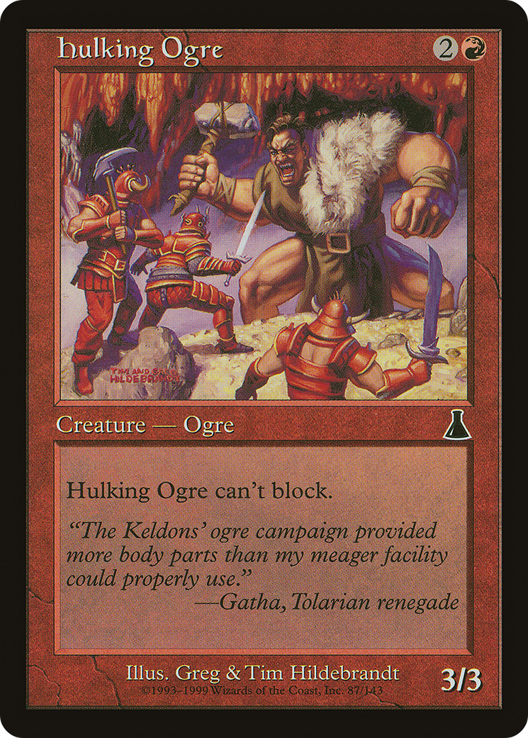 Hulking Ogre (UDS-087) (Foil)
