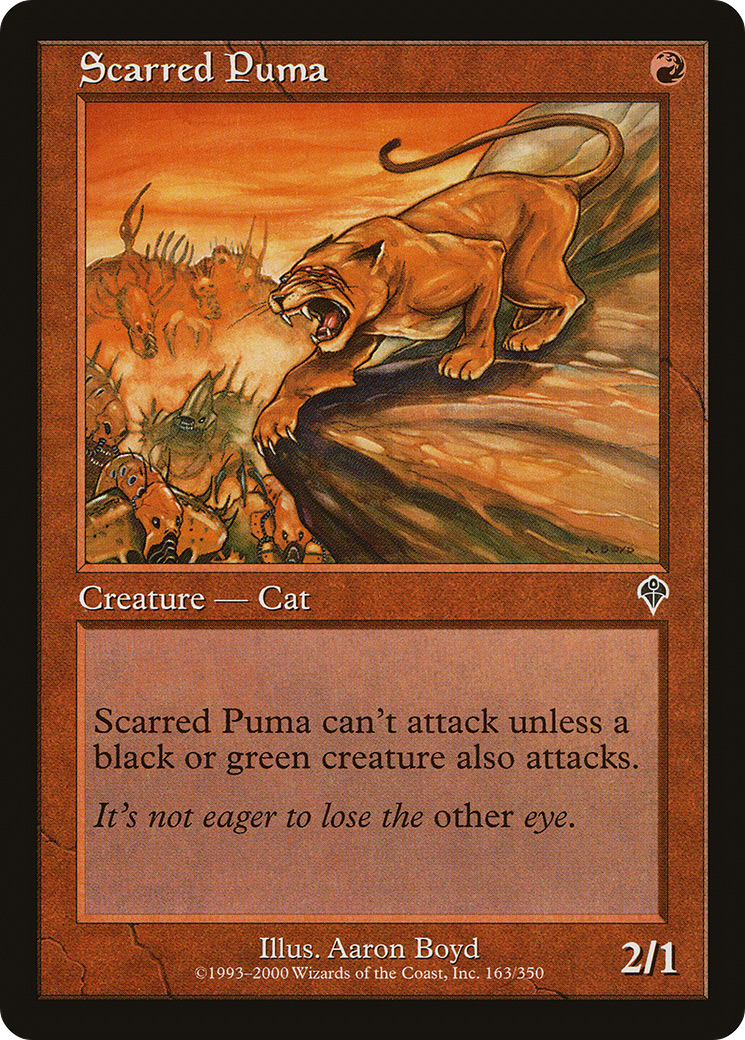 Scarred Puma (INV-163) (Foil)