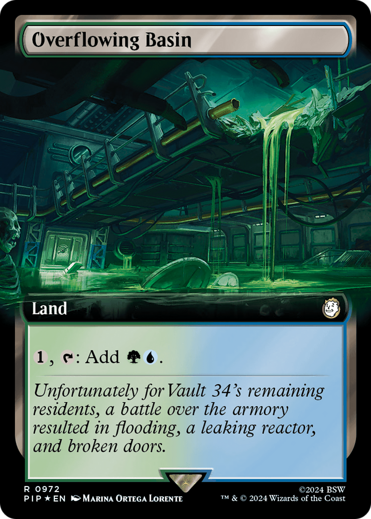 Overflowing Basin (PIP-972) (Extended Art) (Surge Foil)