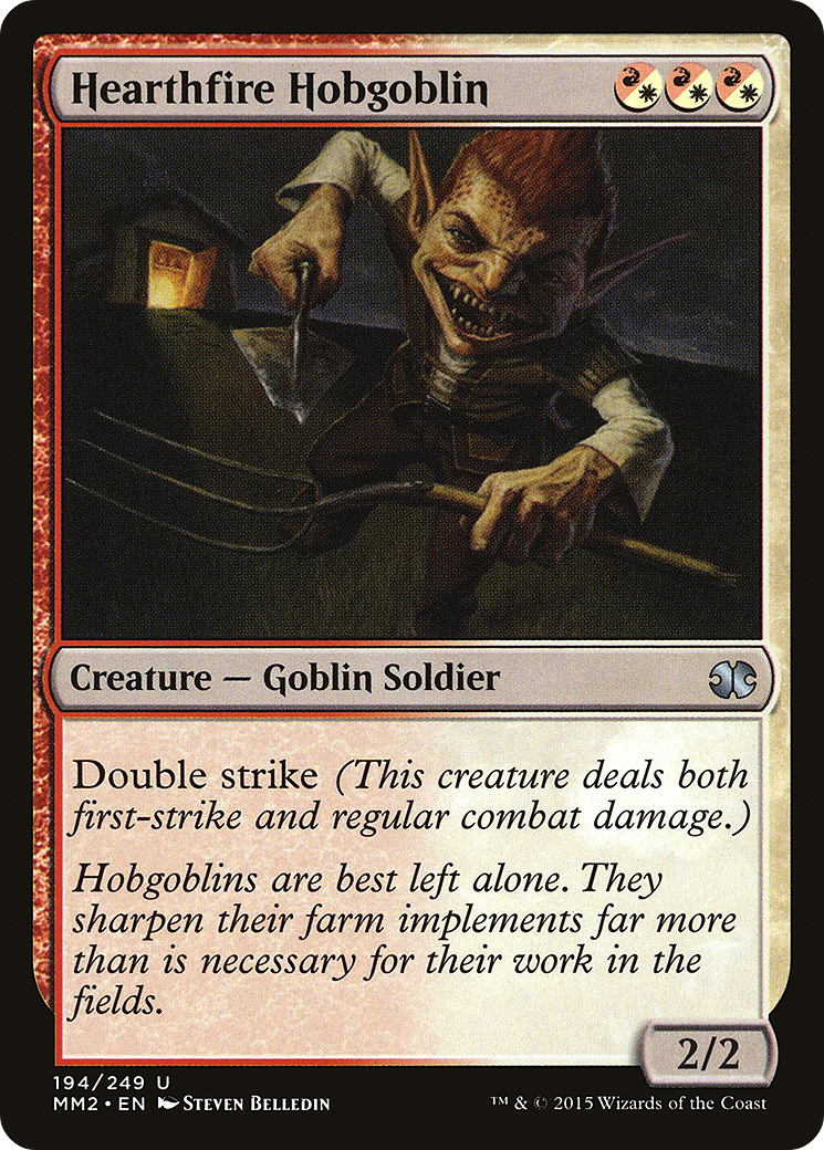 Hearthfire Hobgoblin (MM2-194) (Foil)