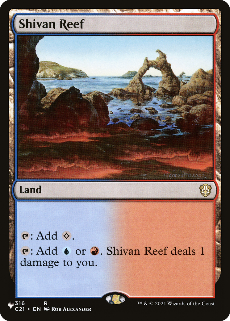 Shivan Reef (LIST-C21-316)