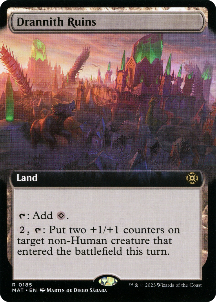 Drannith Ruins (MAT-185) (Extended Art) (Foil)