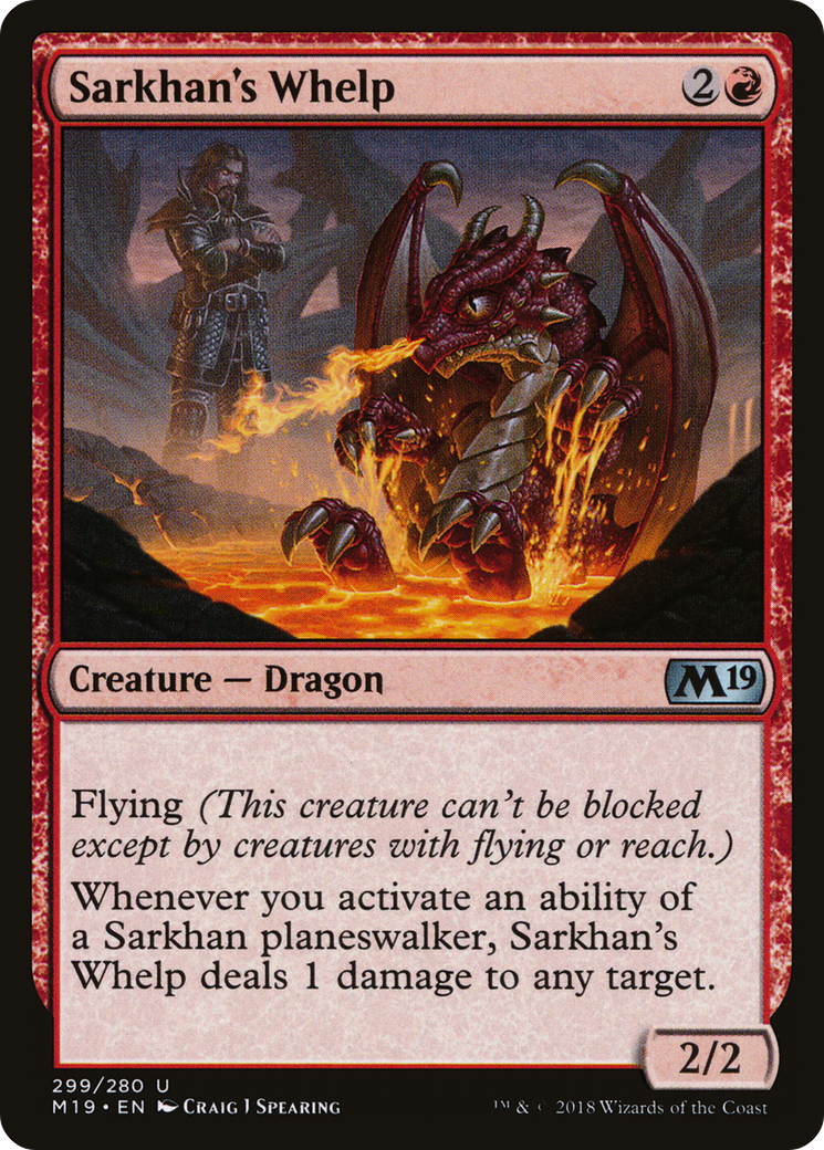 Sarkhan's Whelp (M19-299)