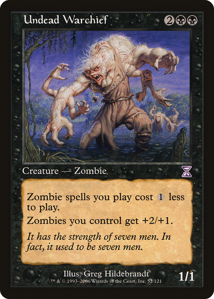 Undead Warchief (TSB-052) (Foil)