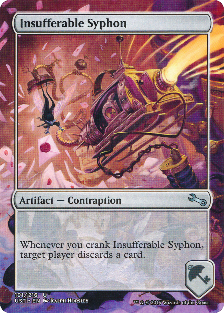Insufferable Syphon (UST-191) (Borderless) (Foil)
