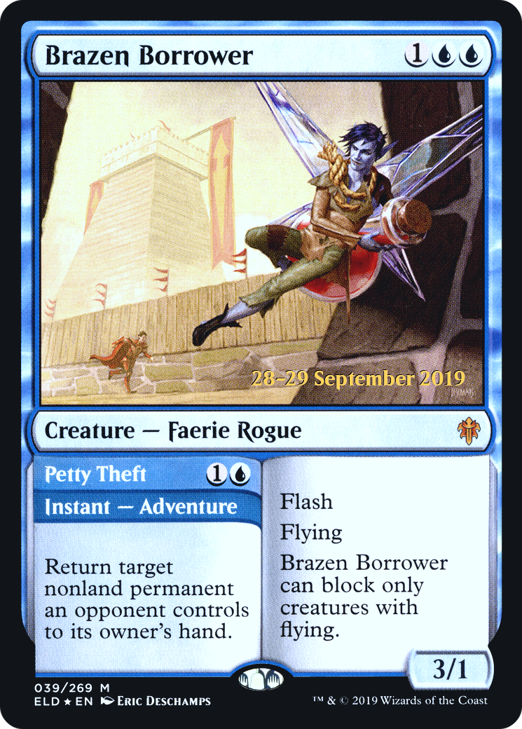 Brazen Borrower // Petty Theft (PRE-39S) (Foil)