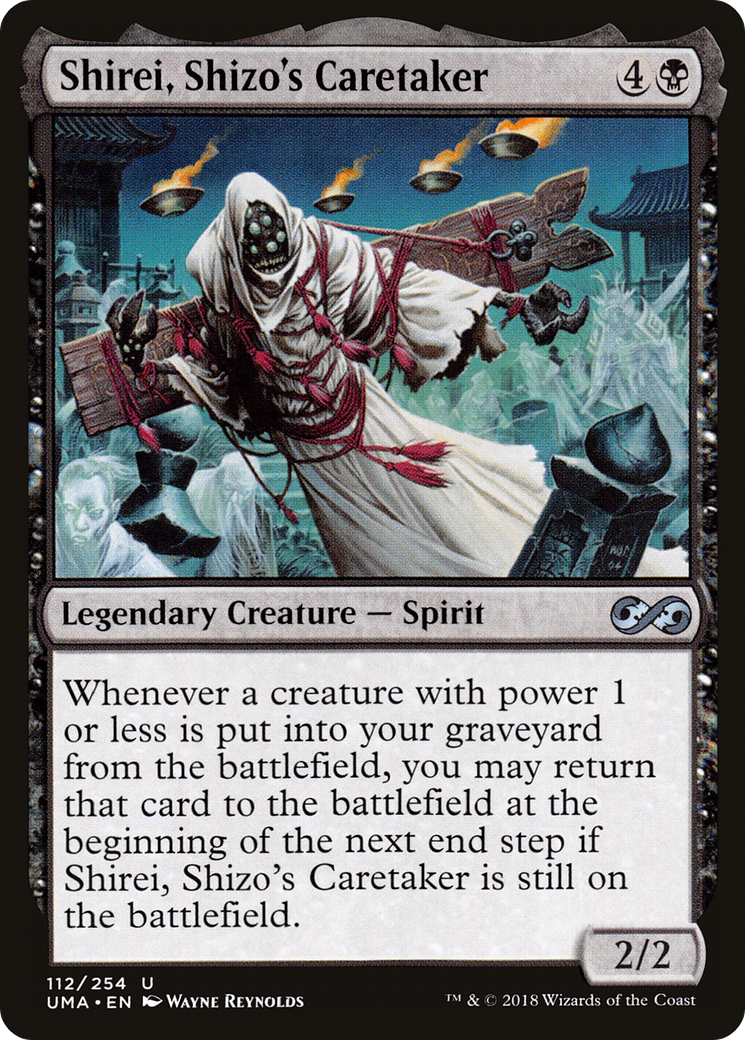 Shirei, Shizo's Caretaker (UMA-112) (Foil)