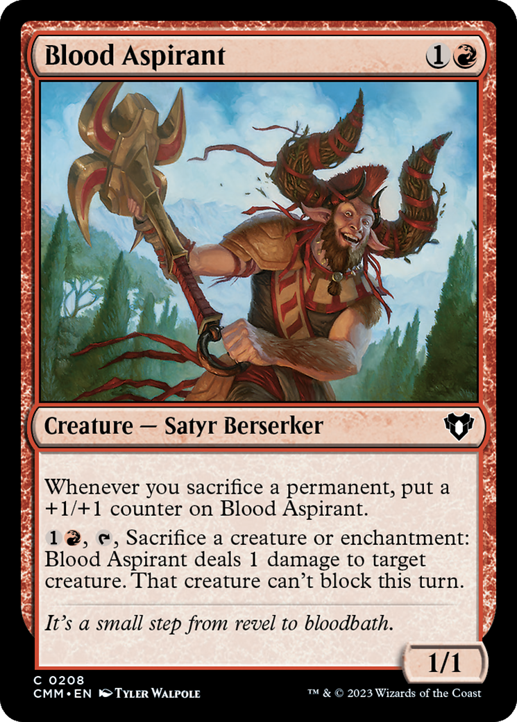 Blood Aspirant (CMM-208) (Foil)