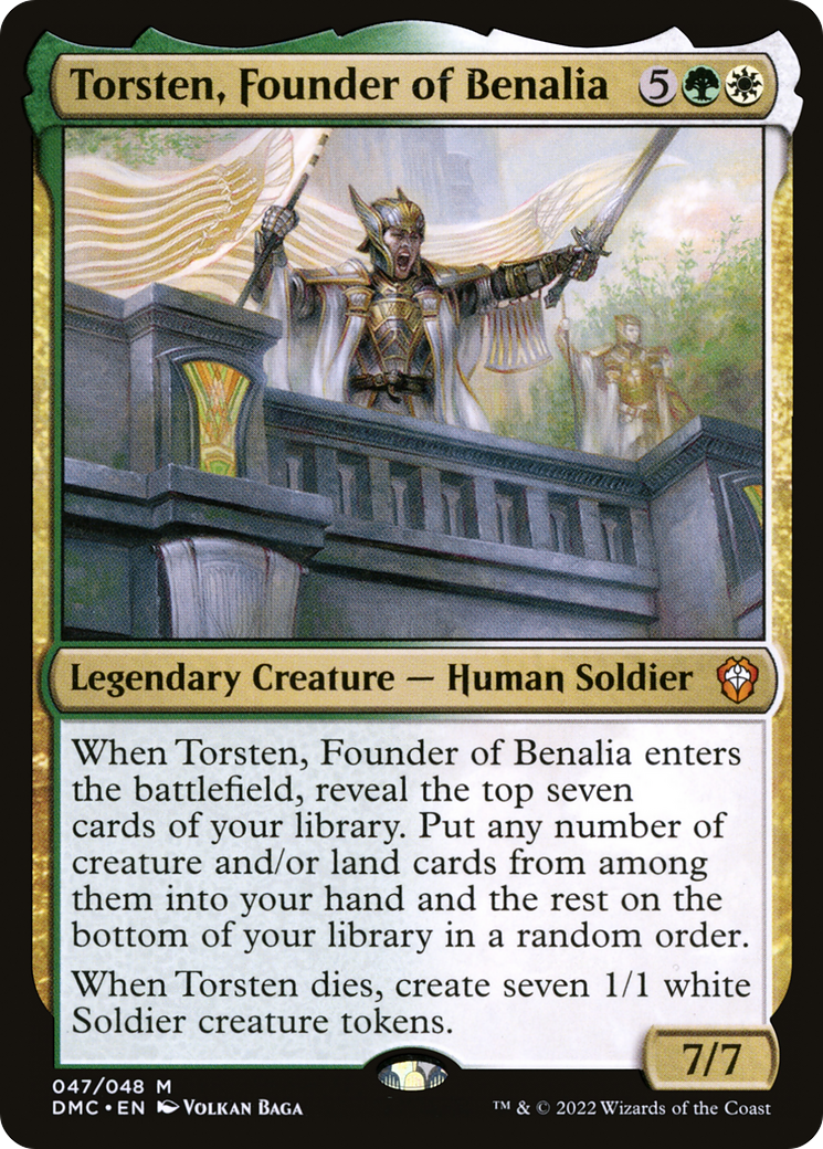 Torsten, Founder of Benalia (DMC-047) (Foil)