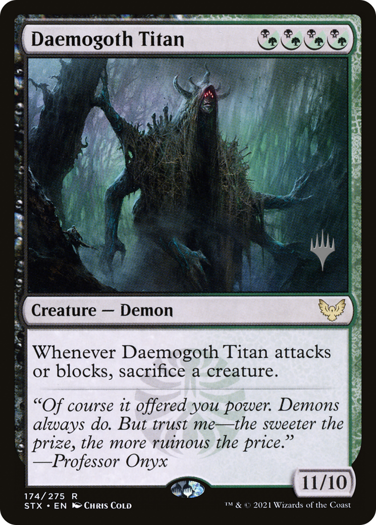 Daemogoth Titan (PPSTX-174P) (Foil)