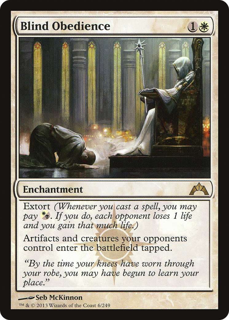 Blind Obedience (GTC-006)
